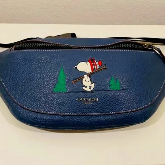 Coach | Bags | Coach X Peanuts Warren Belt Bag With Snoopy